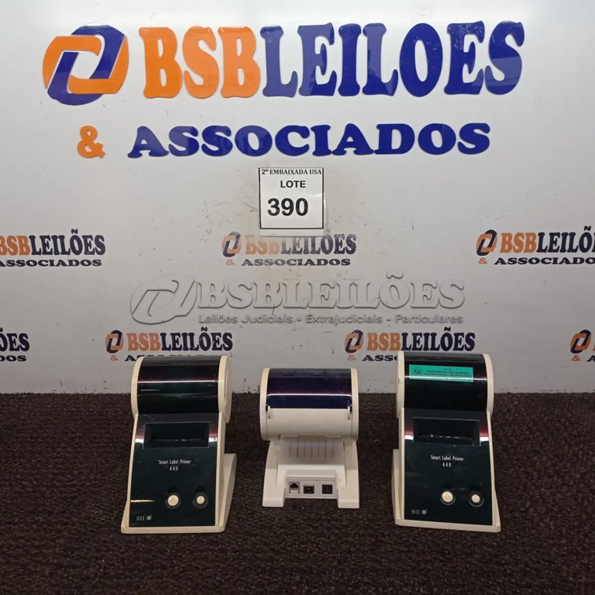 LOTE 390 - 03 SMART LABEL (ETIQUETADORAS). (NO ESTADO EM QUE SE ENCONTRA. SUJEITO A AVARIAS OCULTAS/VISÍVEIS.)