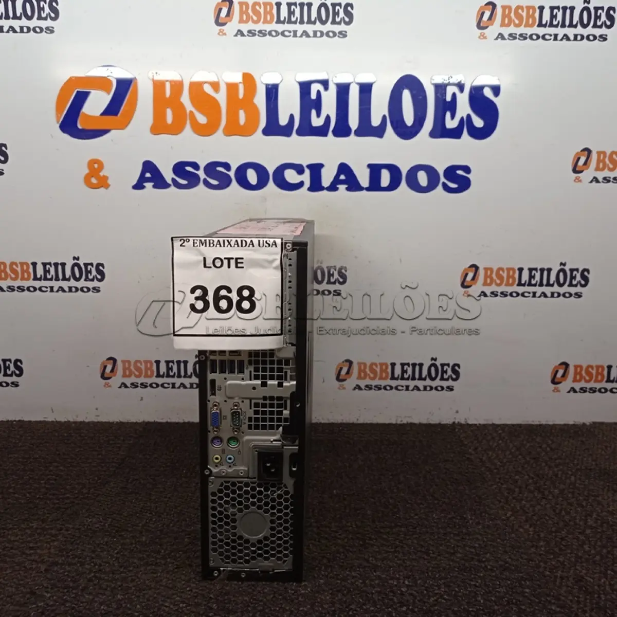LOTE 368 - 01 CPU HP  754289 8GB. (NO ESTADO EM QUE SE ENCONTRA. SUJEITO A AVARIAS OCULTAS/VISÍVEIS.)