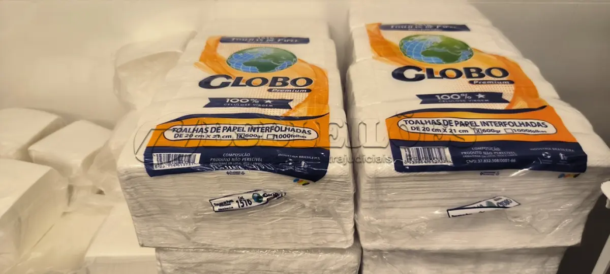 LOTE 070 - 01 LOTE COM GUARDANAPOS E TOALHAS DE PAPEL. (NO ESTADO) ATENÇÃO! FAZER A VISITAÇÃO ANTES DE ARREMATAR, NÃO SABEMOS SE FUNCIONA. LEILÃO NÃO TEM GARANTIA E NEM DEVOLUÇÃO, SUJEITO A POSSÍVEIS AVARIAS VISÍVEIS/OCULTAS E/OU AUSÊNCIA DE COMPONENTES.