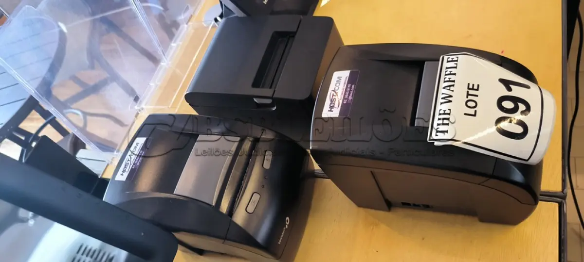 LOTE 091 - 03 IMPRESSORAS TÉRMICAS BEMATECH. (NO ESTADO) ATENÇÃO! FAZER A VISITAÇÃO ANTES DE ARREMATAR, NÃO SABEMOS SE FUNCIONA. LEILÃO NÃO TEM GARANTIA E NEM DEVOLUÇÃO, SUJEITO A POSSÍVEIS AVARIAS VISÍVEIS/OCULTAS E/OU AUSÊNCIA DE COMPONENTES.