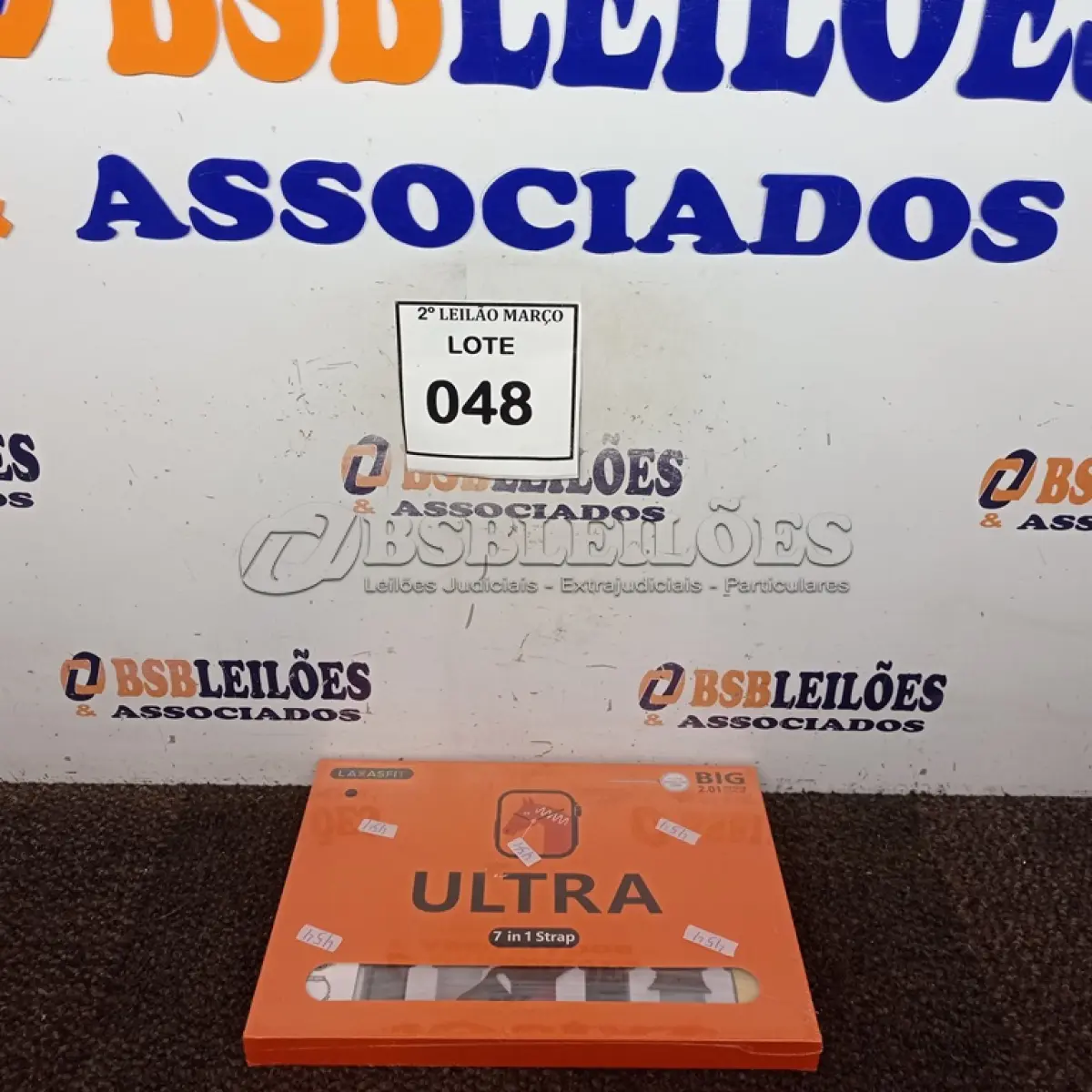 LOTE 048 - 01 SMART WATCH LAXASFIT 7 EM 1. (NO ESTADO) ATENÇÃO! FAZER A VISITAÇÃO ANTES DE ARREMATAR, NÃO SABEMOS SE FUNCIONA. LEILÃO NÃO TEM GARANTIA E NEM DEVOLUÇÃO, SUJEITO A POSSÍVEIS AVARIAS VISÍVEIS/OCULTAS E/OU AUSÊNCIA DE COMPONENTES.