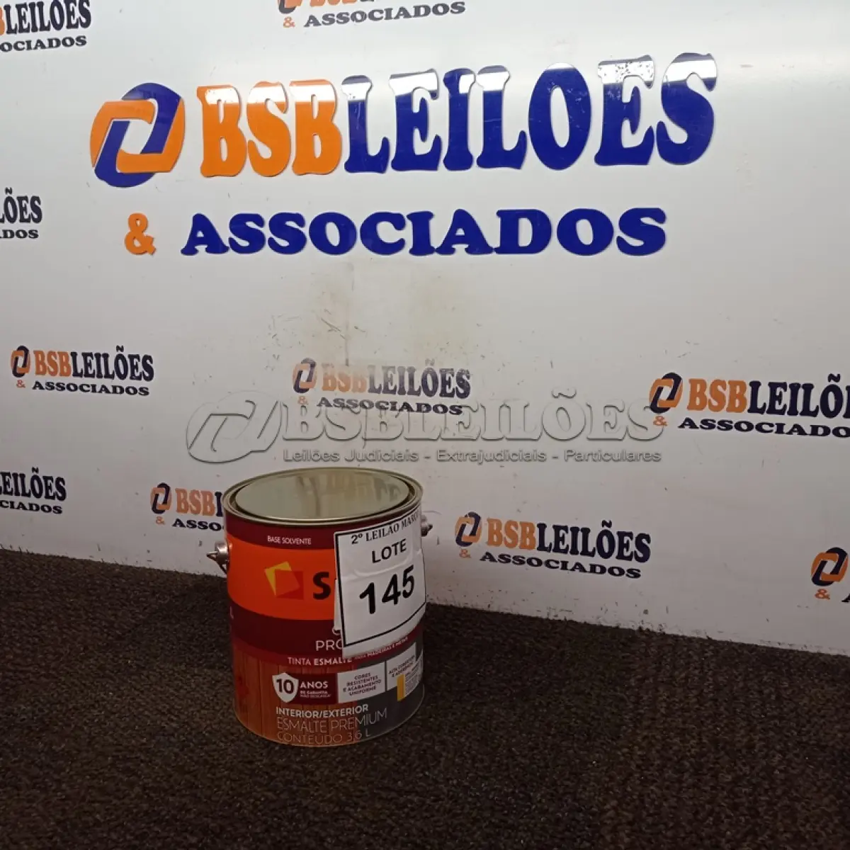 LOTE 145 - 01 BALDE DE TINTA RENOCRIL SELADOR ACRÍLICO NA COR BRANCO NEVE 16L. (NO ESTADO) ATENÇÃO! FAZER A VISITAÇÃO ANTES DE ARREMATAR, NÃO SABEMOS SE FUNCIONA. LEILÃO NÃO TEM GARANTIA E NEM DEVOLUÇÃO, SUJEITO A POSSÍVEIS AVARIAS VISÍVEIS/OCULTAS E/OU AUSÊNCIA DE COMPONENTES.