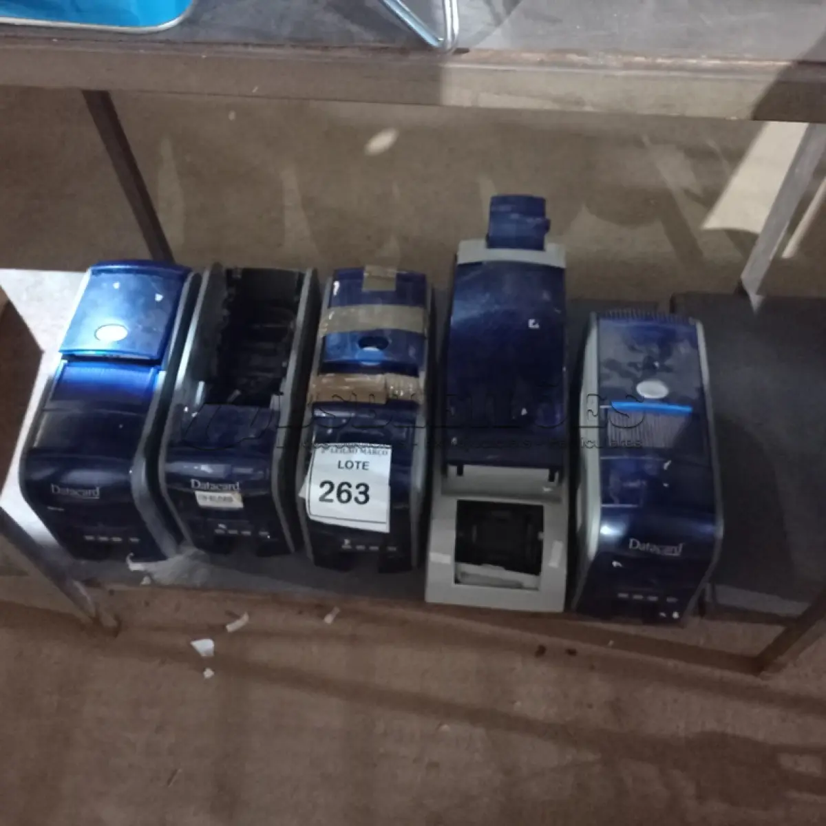 LOTE 263 - 05 IMPRESSORAS DE CARTÃO   DIVERSOS PARA RETIRADA DE PEÇAS.  (NO ESTADO) ATENÇÃO! FAZER A VISITAÇÃO ANTES DE ARREMATAR, NÃO SABEMOS SE FUNCIONA. LEILÃO NÃO TEM GARANTIA E NEM DEVOLUÇÃO, SUJEITO A POSSÍVEIS AVARIAS VISÍVEIS/OCULTAS E/OU AUSÊNCIA DE COMPONENTES.