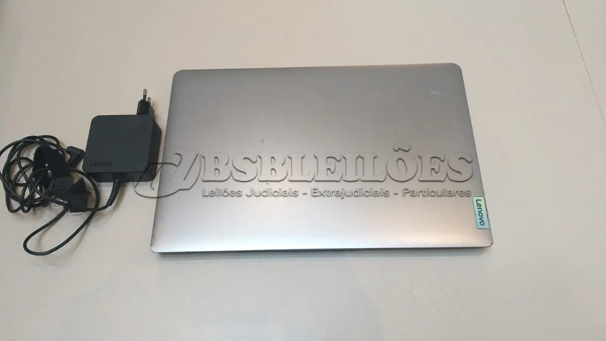 LOTE 201 - 01 NOTEBOOK LENOVO AMD RYZEN 5 5500U 8GB C/ CARREGADOR NA COR PRATA. (NO ESTADO) ATENÇÃO! FAZER A VISITAÇÃO ANTES DE ARREMATAR, NÃO SABEMOS SE FUNCIONA. LEILÃO NÃO TEM GARANTIA E NEM DEVOLUÇÃO, SUJEITO A POSSÍVEIS AVARIAS VISÍVEIS/OCULTAS E/OU AUSÊNCIA DE COMPONENTES.