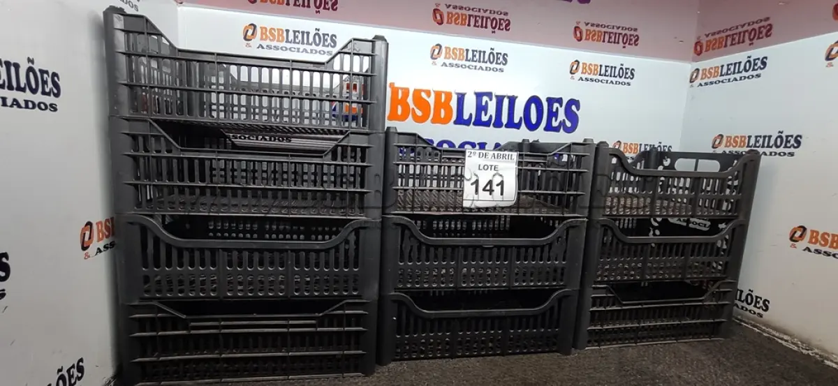 LOTE 141 - 10 CESTAS ORGANIZADORAS. (NO ESTADO) ATENÇÃO! FAZER A VISITAÇÃO ANTES DE ARREMATAR, NÃO SABEMOS SE FUNCIONA. LEILÃO NÃO TEM GARANTIA E NEM DEVOLUÇÃO, SUJEITO A POSSÍVEIS AVARIAS VISÍVEIS/OCULTAS E/OU AUSÊNCIA DE COMPONENTES.