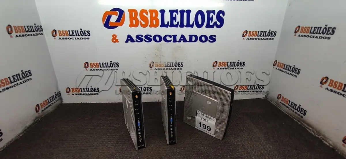 LOTE 199 - 02 MINIS CPUS HP. (NO ESTADO) ATENÇÃO! FAZER A VISITAÇÃO ANTES DE ARREMATAR, NÃO SABEMOS SE FUNCIONA. LEILÃO NÃO TEM GARANTIA E NEM DEVOLUÇÃO, SUJEITO A POSSÍVEIS AVARIAS VISÍVEIS/OCULTAS E/OU AUSÊNCIA DE COMPONENTES.