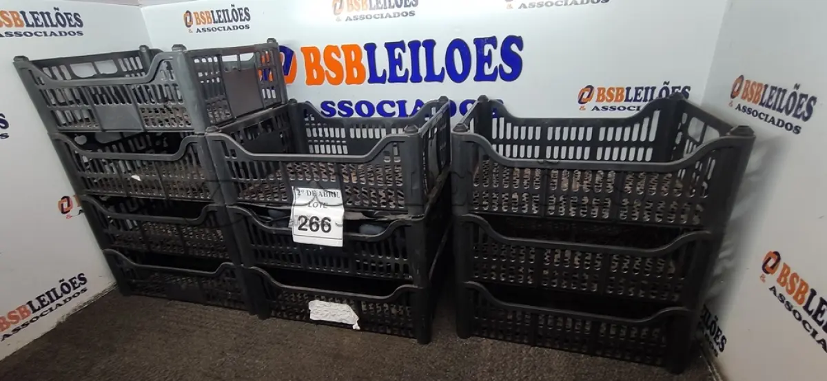 LOTE 266 - 10 CESTAS ORGANIZADORAS. (NO ESTADO) ATENÇÃO! FAZER A VISITAÇÃO ANTES DE ARREMATAR, NÃO SABEMOS SE FUNCIONA. LEILÃO NÃO TEM GARANTIA E NEM DEVOLUÇÃO, SUJEITO A POSSÍVEIS AVARIAS VISÍVEIS/OCULTAS E/OU AUSÊNCIA DE COMPONENTES.