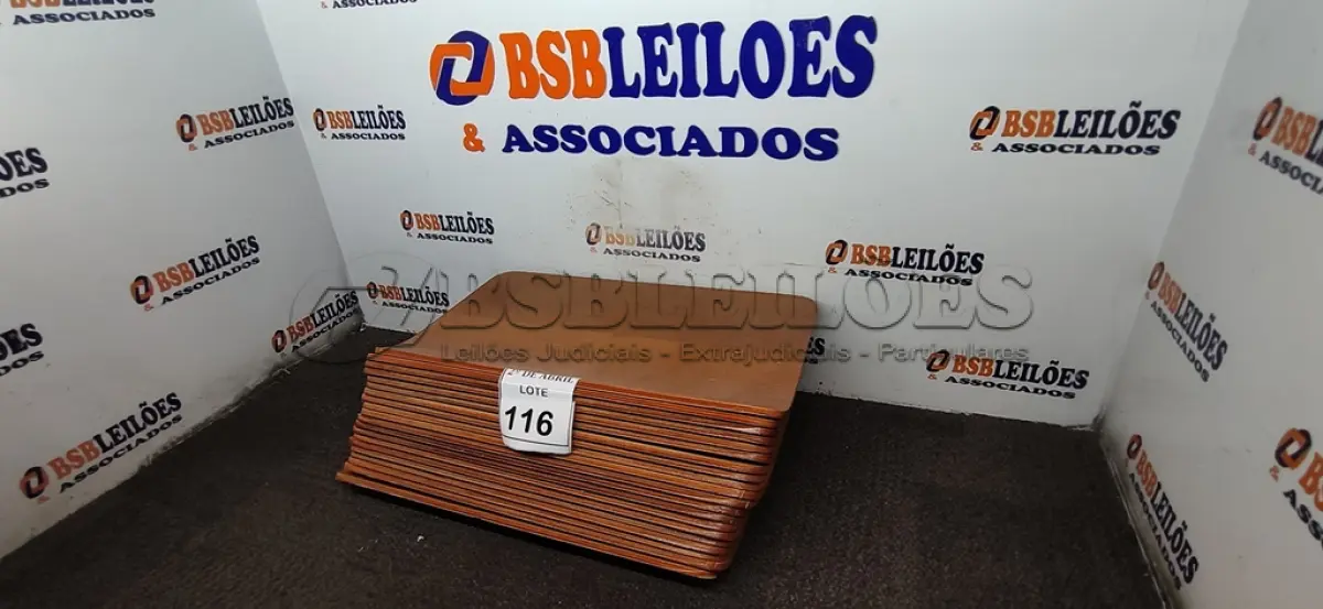 LOTE 116 - 20 TÁBUAS. (NO ESTADO) ATENÇÃO! FAZER A VISITAÇÃO ANTES DE ARREMATAR, NÃO SABEMOS SE FUNCIONA. LEILÃO NÃO TEM GARANTIA E NEM DEVOLUÇÃO, SUJEITO A POSSÍVEIS AVARIAS VISÍVEIS/OCULTAS E/OU AUSÊNCIA DE COMPONENTES.