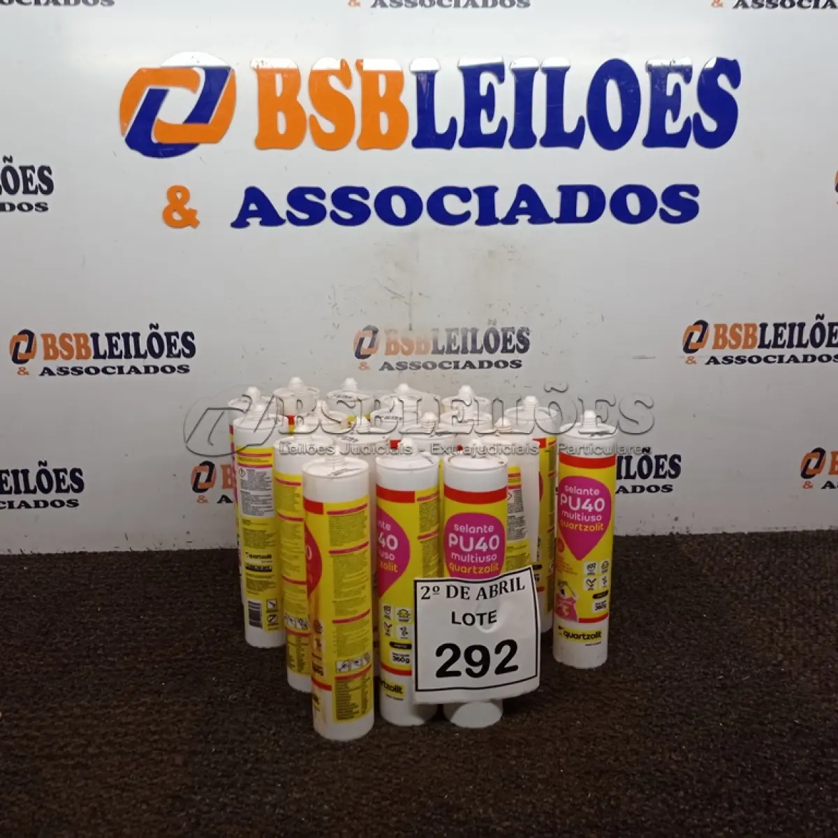 LOTE 292 - 25 SELANTES PU. (NO ESTADO) ATENÇÃO! FAZER A VISITAÇÃO ANTES DE ARREMATAR, NÃO SABEMOS SE FUNCIONA. LEILÃO NÃO TEM GARANTIA E NEM DEVOLUÇÃO, SUJEITO A POSSÍVEIS AVARIAS VISÍVEIS/OCULTAS E/OU AUSÊNCIA DE COMPONENTES.