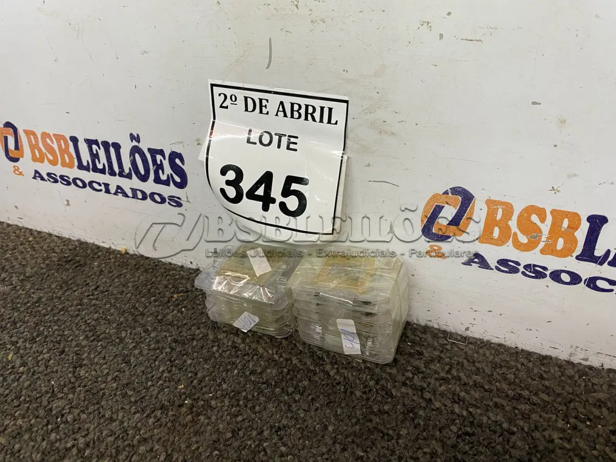 LOTE 345 - 01 LOTE COM PROCESSADORES PARA COMPUTADORES. (NO ESTADO) ATENÇÃO! FAZER A VISITAÇÃO ANTES DE ARREMATAR, NÃO SABEMOS SE FUNCIONA. LEILÃO NÃO TEM GARANTIA E NEM DEVOLUÇÃO, SUJEITO A POSSÍVEIS AVARIAS VISÍVEIS/OCULTAS E/OU AUSÊNCIA DE COMPONENTES.