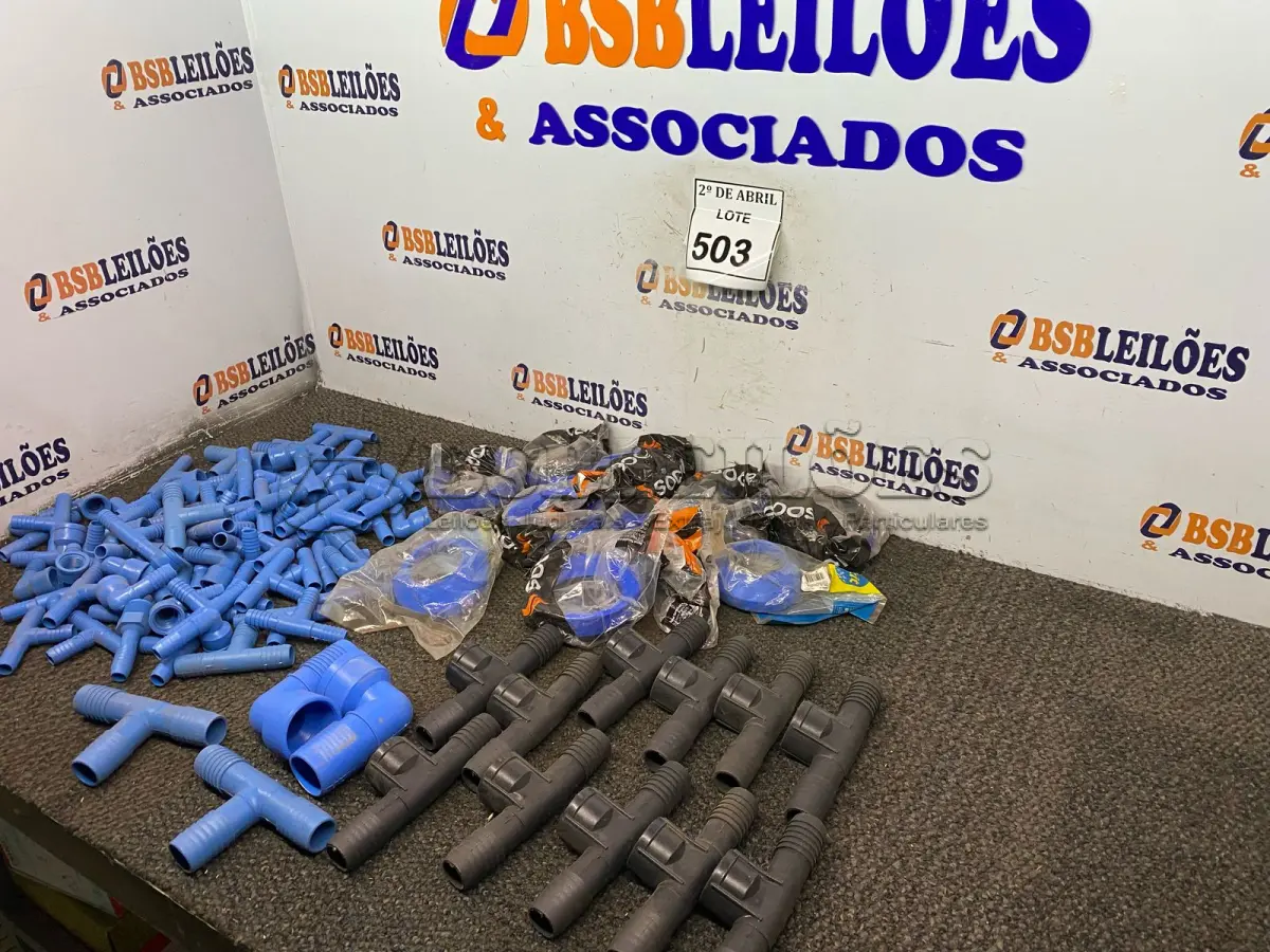 LOTE 503 - 01 LOTE COM ANÉIS DE VEDAÇÃO PARA CAIXA ACOPLADA E EMENDAS DE MANGUEIRAS. (NO ESTADO) ATENÇÃO! FAZER A VISITAÇÃO ANTES DE ARREMATAR, NÃO SABEMOS SE FUNCIONA. LEILÃO NÃO TEM GARANTIA E NEM DEVOLUÇÃO, SUJEITO A POSSÍVEIS AVARIAS VISÍVEIS/OCULTAS E/OU AUSÊNCIA DE COMPONENTES.