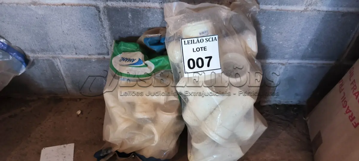 LOTE 007 - 01 LOTE COM CONEXÕES T REDUÇÃO 75 X50, JUNÇÃO DE REDUÇÃO 75X 50(NO ESTADO) ATENÇÃO! FAZER A VISITAÇÃO ANTES DE ARREMATAR, NÃO SABEMOS SE FUNCIONA. LEILÃO NÃO TEM GARANTIA E NEM DEVOLUÇÃO, SUJEITO A POSSÍVEIS AVARIAS VISÍVEIS/OCULTAS E/OU AUSÊNCIA DE COMPONENTES.