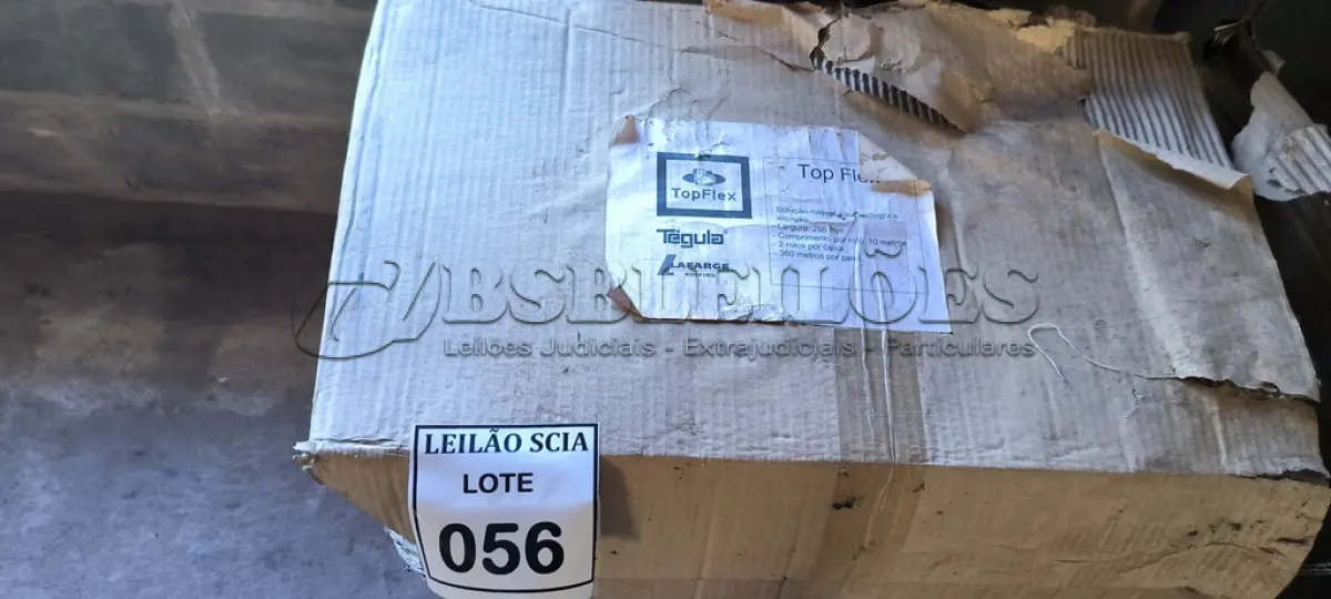 LOTE 056 - 01 LOTE COM SOLUÇÃO ROLHÁVEL PARA CUMIEIRA. (NO ESTADO) ATENÇÃO! FAZER A VISITAÇÃO ANTES DE ARREMATAR, NÃO SABEMOS SE FUNCIONA. LEILÃO NÃO TEM GARANTIA E NEM DEVOLUÇÃO, SUJEITO A POSSÍVEIS AVARIAS VISÍVEIS/OCULTAS E/OU AUSÊNCIA DE COMPONENTES.