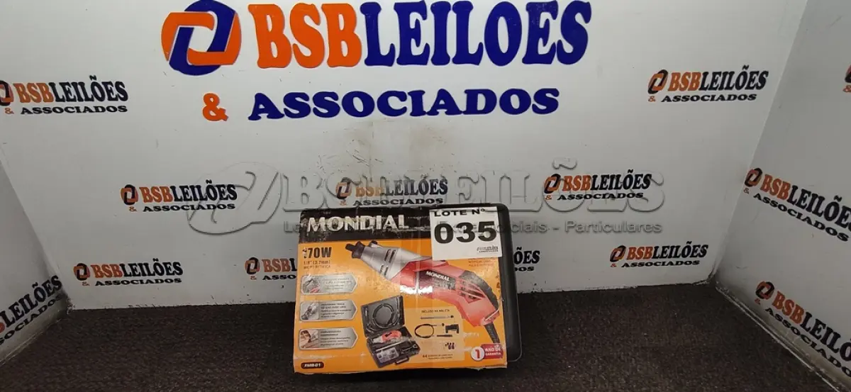 LOTE 035 - 02 - MICRO RETÍFICA, MONDIAL, VERMELHO, 170W, 110V - FMR-01 (NO ESTADO, NÃO SABEMOS SE FUNCIONA. LEILÃO NÃO TEM GARANTIA E NEM DEVOLUÇÃO, SUJEITO A POSSÍVEIS AVARIAS VISÍVEIS/OCULTAS E/OU AUSÊNCIA DE COMPONENTES)