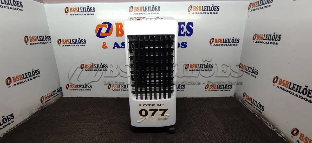 LOTE 077 - 01 - CLIMATIZADOR DE AR BRITÂNIA 5 EM 1 BCL05FI 220VOLTS (NO ESTADO, NÃO SABEMOS SE FUNCIONA. LEILÃO NÃO TEM GARANTIA E NEM DEVOLUÇÃO, SUJEITO A POSSÍVEIS AVARIAS VISÍVEIS/OCULTAS E/OU AUSÊNCIA DE COMPONENTES)