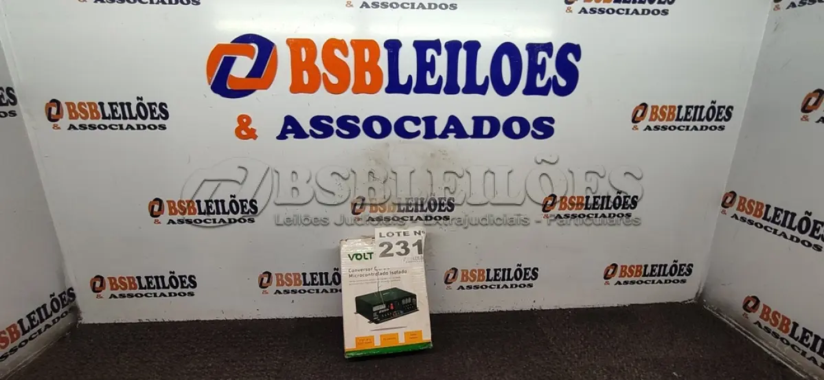 LOTE 231 - 01 - CONVERSOR DC/DC 24V/5 P/ 12V10A VOLT (NO ESTADO, NÃO SABEMOS SE FUNCIONA. LEILÃO NÃO TEM GARANTIA E NEM DEVOLUÇÃO, SUJEITO A POSSÍVEIS AVARIAS VISÍVEIS/OCULTAS E/OU AUSÊNCIA DE COMPONENTES)