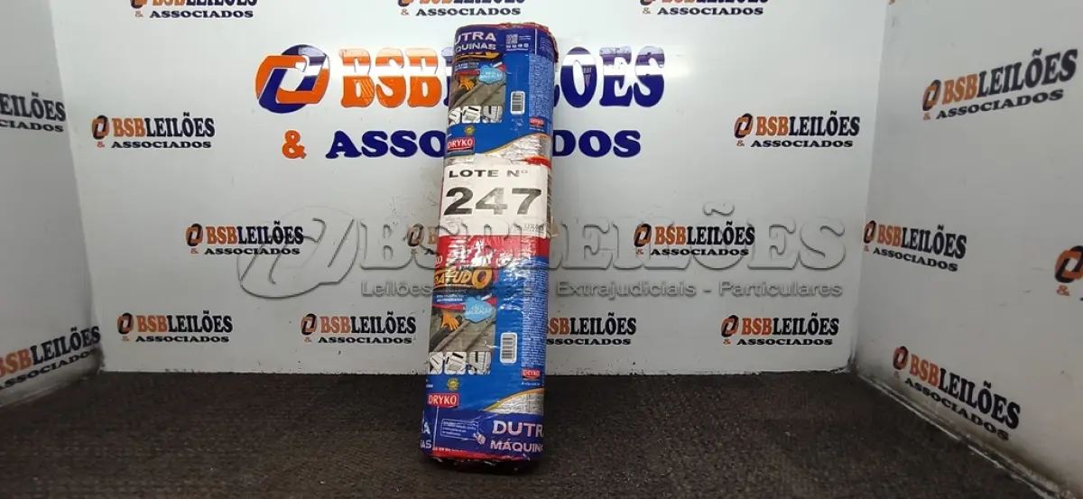 LOTE 247 - 01 - FITA MULTIUSO 60CMX10M AUTO ADESIVA IMPERMEABILIZANTE DRYKO (NO ESTADO, NÃO SABEMOS SE FUNCIONA. LEILÃO NÃO TEM GARANTIA E NEM DEVOLUÇÃO, SUJEITO A POSSÍVEIS AVARIAS VISÍVEIS/OCULTAS E/OU AUSÊNCIA DE COMPONENTES)