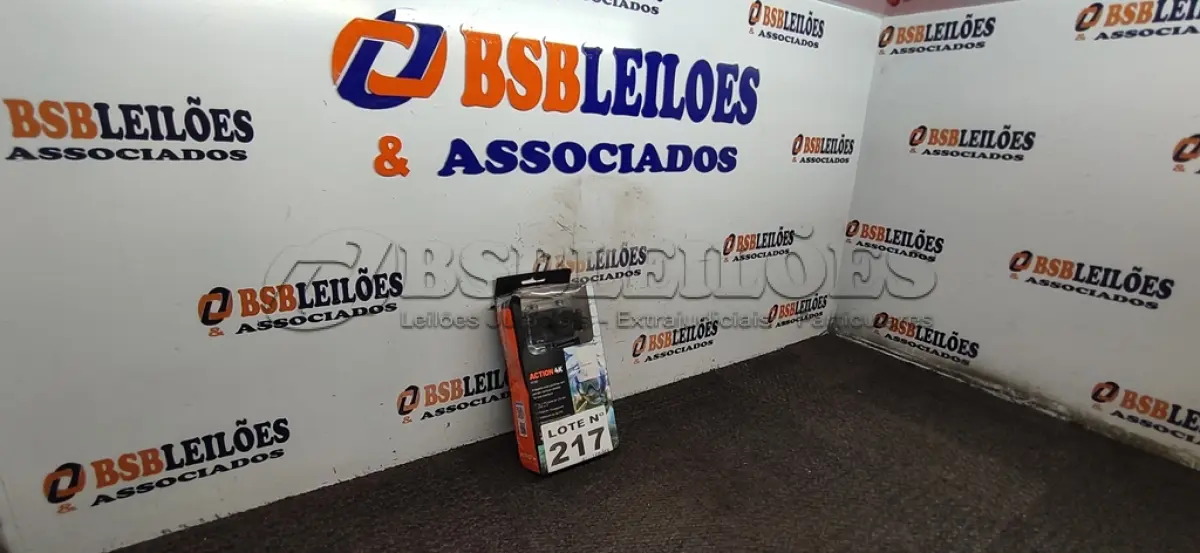 LOTE 217 - 01 - CÂMERA DE AÇÃO ACTION+SELFIE 4K WI-FI - TELA LCD 2POL - 16MP 30 FPS - ATRIO - DC191 (NO ESTADO, NÃO SABEMOS SE FUNCIONA. LEILÃO NÃO TEM GARANTIA E NEM DEVOLUÇÃO, SUJEITO A POSSÍVEIS AVARIAS VISÍVEIS/OCULTAS E/OU AUSÊNCIA DE COMPONENTES)