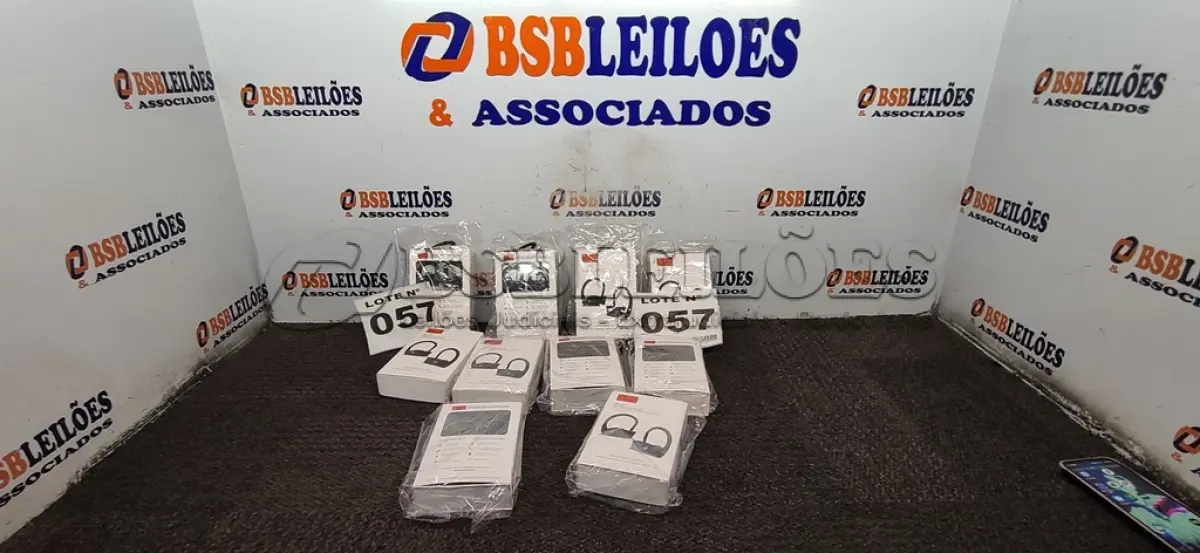 LOTE 057 - 10 - FONES DE OUVIDO BLUETOOTH SPORT WIRELESS JB-227 (NO ESTADO, NÃO SABEMOS SE FUNCIONA. LEILÃO NÃO TEM GARANTIA E NEM DEVOLUÇÃO, SUJEITO A POSSÍVEIS AVARIAS VISÍVEIS/OCULTAS E/OU AUSÊNCIA DE COMPONENTES)