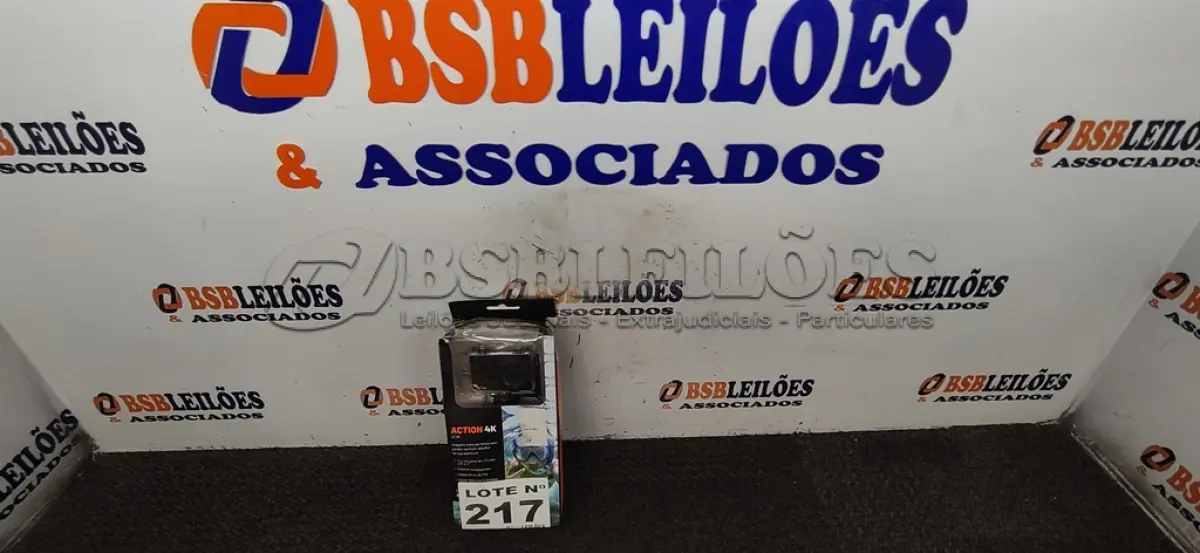 LOTE 217 - 01 - CÂMERA DE AÇÃO ACTION+SELFIE 4K WI-FI - TELA LCD 2POL - 16MP 30 FPS - ATRIO - DC191 (NO ESTADO, NÃO SABEMOS SE FUNCIONA. LEILÃO NÃO TEM GARANTIA E NEM DEVOLUÇÃO, SUJEITO A POSSÍVEIS AVARIAS VISÍVEIS/OCULTAS E/OU AUSÊNCIA DE COMPONENTES)