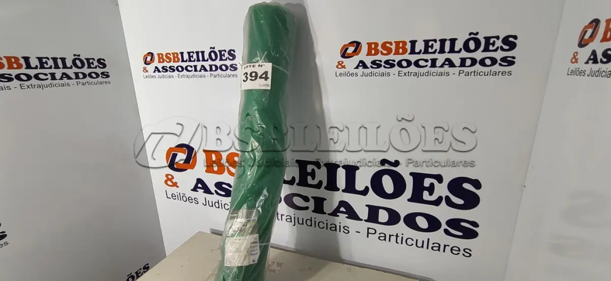 LOTE 394 - 01 - TELA MOSQUITEIRA NYLON 1,2MT X50METROS LAHUMAN VERDE (NO ESTADO, NÃO SABEMOS SE FUNCIONA. LEILÃO NÃO TEM GARANTIA E NEM DEVOLUÇÃO, SUJEITO A POSSÍVEIS AVARIAS VISÍVEIS/OCULTAS E/OU AUSÊNCIA DE COMPONENTES)