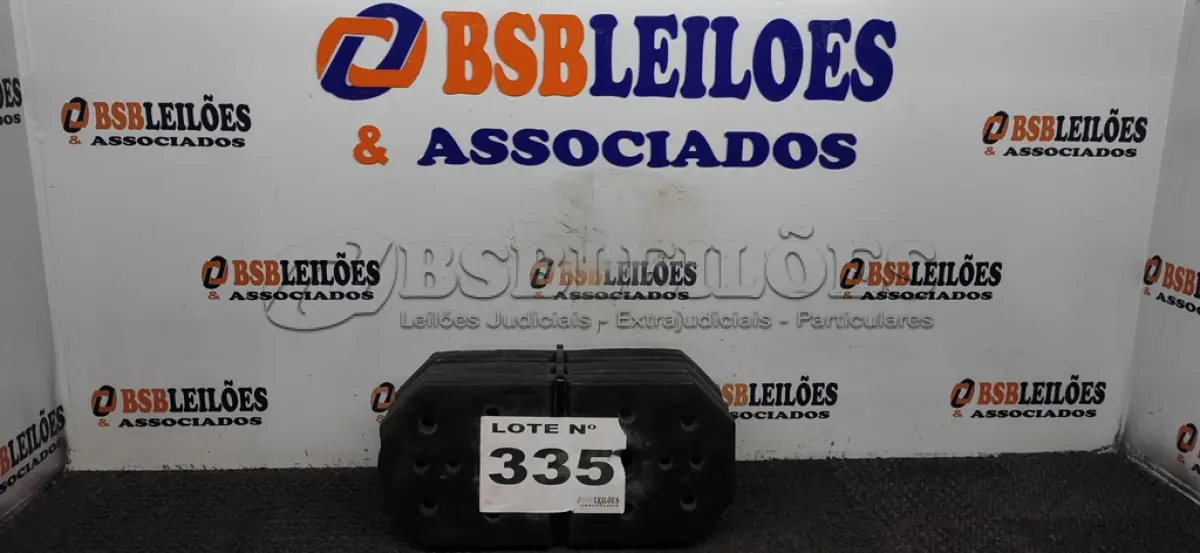 LOTE 335 - 03 - PESOS TIJOLINHO MUSCULAÇÃO (NO ESTADO, NÃO SABEMOS SE FUNCIONA. LEILÃO NÃO TEM GARANTIA E NEM DEVOLUÇÃO, SUJEITO A POSSÍVEIS AVARIAS VISÍVEIS/OCULTAS E/OU AUSÊNCIA DE COMPONENTES)