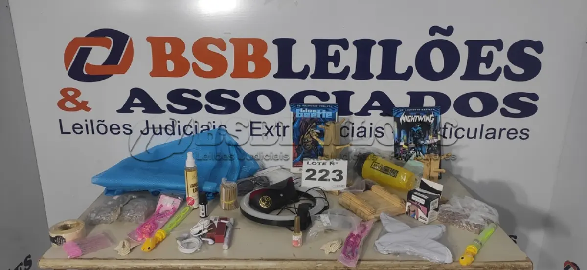 LOTE 223 - APROXIMADAMENTE 30 ITENS DIVERSOS (NO ESTADO, NÃO SABEMOS SE FUNCIONA. LEILÃO NÃO TEM GARANTIA E NEM DEVOLUÇÃO, SUJEITO A POSSÍVEIS AVARIAS VISÍVEIS/OCULTAS E/OU AUSÊNCIA DE COMPONENTES)