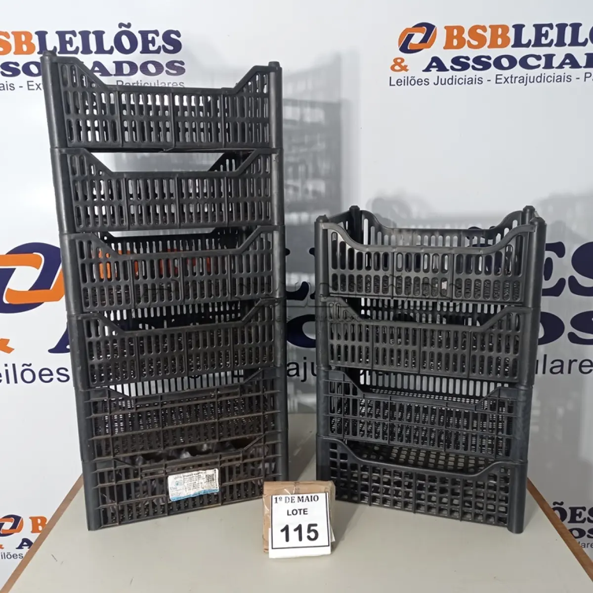 LOTE 115 - 10 CESTAS ORGANIZADORAS. (NO ESTADO) ATENÇÃO! FAZER A VISITAÇÃO ANTES DE ARREMATAR, NÃO SABEMOS SE FUNCIONA. LEILÃO NÃO TEM GARANTIA E NEM DEVOLUÇÃO, SUJEITO A POSSÍVEIS AVARIAS VISÍVEIS/OCULTAS E/OU AUSÊNCIA DE COMPONENTES.