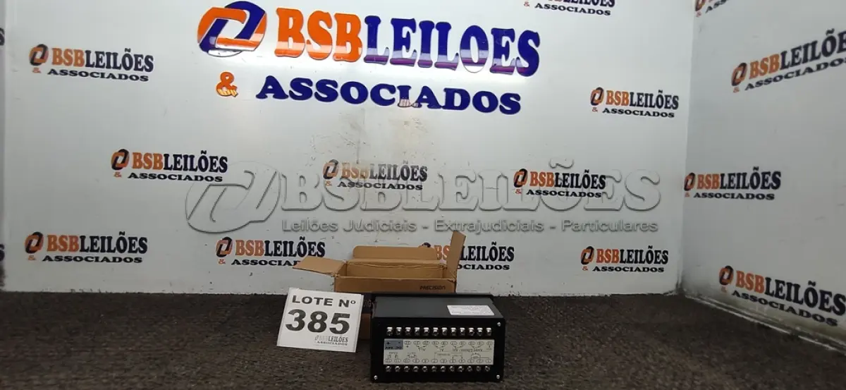 LOTE 385 - 01 - CONTROLADOR DIGITAL DE 4 RELÉS, 4-20MA (NO ESTADO, NÃO SABEMOS SE FUNCIONA. LEILÃO NÃO TEM GARANTIA E NEM DEVOLUÇÃO, SUJEITO A POSSÍVEIS AVARIAS VISÍVEIS/OCULTAS E/OU AUSÊNCIA DE COMPONENTES)