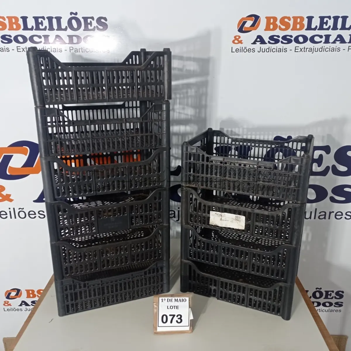 LOTE 073 - 10 CESTAS ORGANIZADORAS. (NO ESTADO) ATENÇÃO! FAZER A VISITAÇÃO ANTES DE ARREMATAR, NÃO SABEMOS SE FUNCIONA. LEILÃO NÃO TEM GARANTIA E NEM DEVOLUÇÃO, SUJEITO A POSSÍVEIS AVARIAS VISÍVEIS/OCULTAS E/OU AUSÊNCIA DE COMPONENTES.