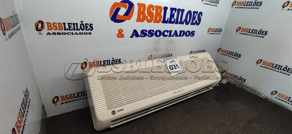 LOTE 031 - 01 EVAPORADORA TRANE. (NO ESTADO EM QUE SE ENCONTRA. SUJEITO A AVARIAS OCULTAS/VISÍVEIS.) AV9703A
