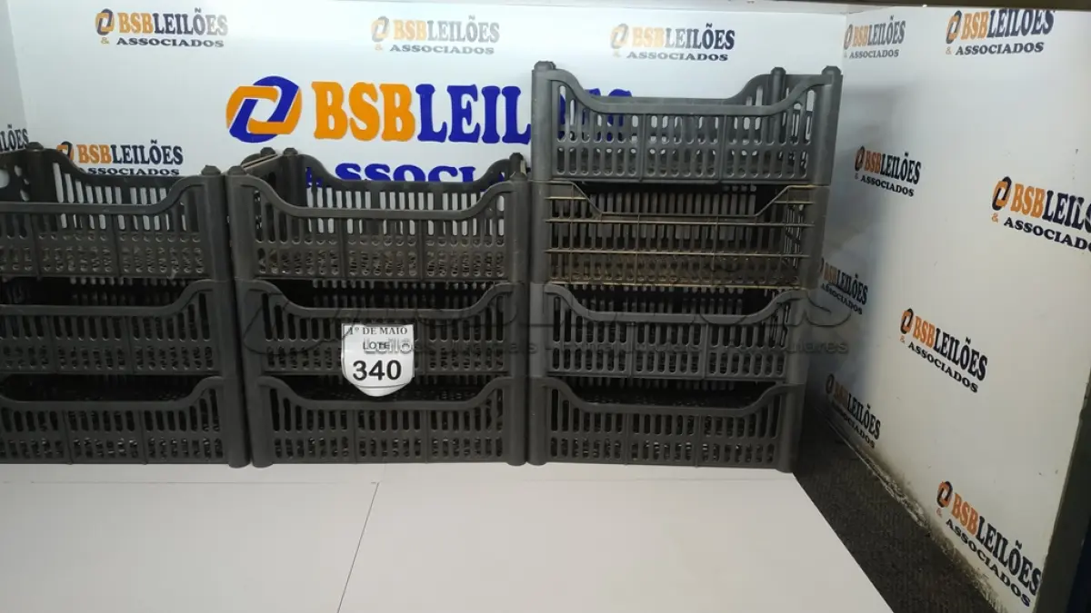 LOTE 340 - 10 CESTAS ORGANIZADORAS. (NO ESTADO) ATENÇÃO! FAZER A VISITAÇÃO ANTES DE ARREMATAR, NÃO SABEMOS SE FUNCIONA. LEILÃO NÃO TEM GARANTIA E NEM DEVOLUÇÃO, SUJEITO A POSSÍVEIS AVARIAS VISÍVEIS/OCULTAS E/OU AUSÊNCIA DE COMPONENTES.