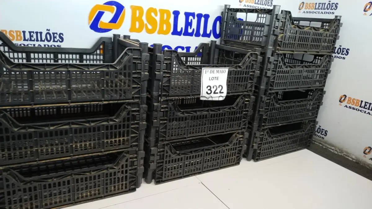 LOTE 322 - 10 CESTAS ORGANIZADORAS. (NO ESTADO) ATENÇÃO! FAZER A VISITAÇÃO ANTES DE ARREMATAR, NÃO SABEMOS SE FUNCIONA. LEILÃO NÃO TEM GARANTIA E NEM DEVOLUÇÃO, SUJEITO A POSSÍVEIS AVARIAS VISÍVEIS/OCULTAS E/OU AUSÊNCIA DE COMPONENTES.