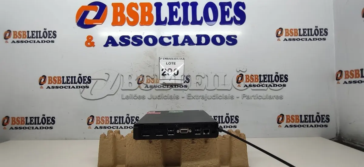LOTE 290 - 01 CPU HP ELITE DESCK SEM FONTE. (NO ESTADO EM QUE SE ENCONTRA. SUJEITO A AVARIAS OCULTAS/VISÍVEIS.) BD1072G