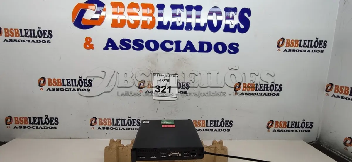 LOTE 321 - 01 CPU HP ELITE DESCK SEM FONTE.  (NO ESTADO EM QUE SE ENCONTRA. SUJEITO A AVARIAS OCULTAS/VISÍVEIS.) BD0545Y