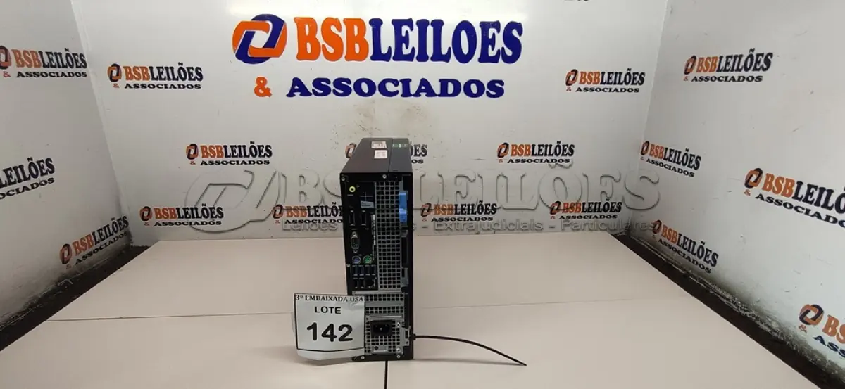 LOTE 142 - 01 CPU DELL CORE I5 COM 16GB DE RAM.  (NO ESTADO EM QUE SE ENCONTRA. SUJEITO A AVARIAS OCULTAS/VISÍVEIS.) SN 1CPRXK2