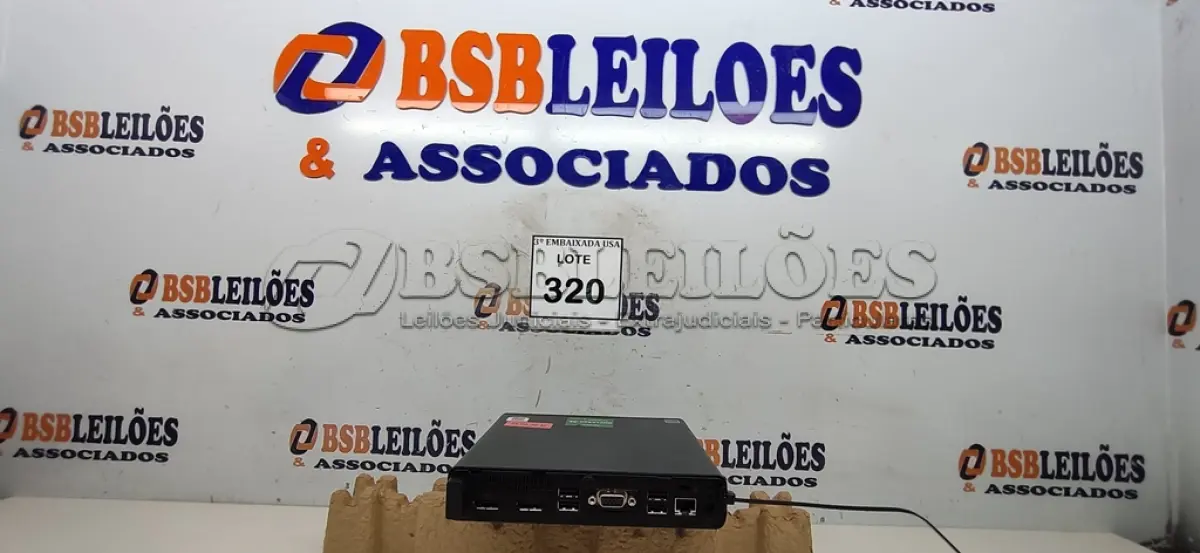 LOTE 320 - 01 CPU HP ELITE DESCK SEM FONTE.  (NO ESTADO EM QUE SE ENCONTRA. SUJEITO A AVARIAS OCULTAS/VISÍVEIS.) BD0551C