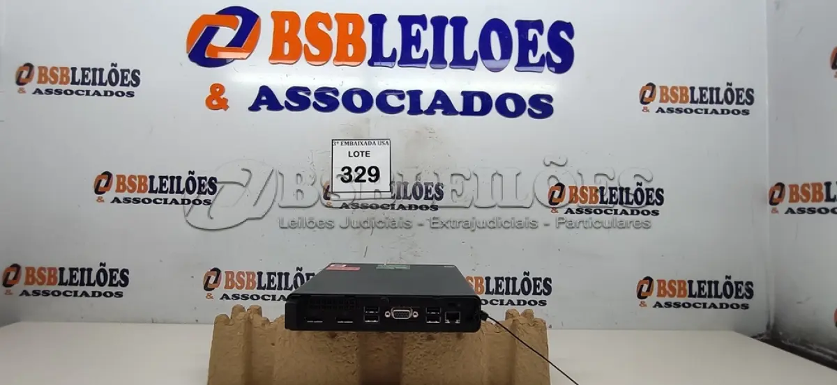 LOTE 329 - 01 CPU HP ELITE DESCK SEM FONTE.  (NO ESTADO EM QUE SE ENCONTRA. SUJEITO A AVARIAS OCULTAS/VISÍVEIS.) BD0552P