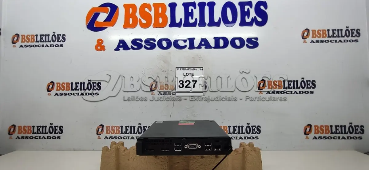 LOTE 327 - 01 CPU HP ELITE DESCK SEM FONTE.  (NO ESTADO EM QUE SE ENCONTRA. SUJEITO A AVARIAS OCULTAS/VISÍVEIS.) BD0550V