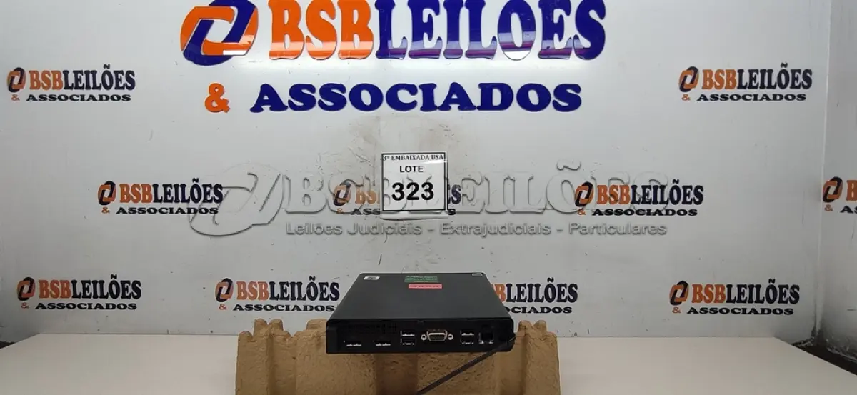 LOTE 323 - 01 CPU HP ELITE DESCK SEM FONTE.  (NO ESTADO EM QUE SE ENCONTRA. SUJEITO A AVARIAS OCULTAS/VISÍVEIS.) BD0546S