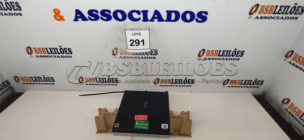 LOTE 291 - 01 CPU HP ELITE DESCK SEM FONTE.  (NO ESTADO EM QUE SE ENCONTRA. SUJEITO A AVARIAS OCULTAS/VISÍVEIS.) BD0547W