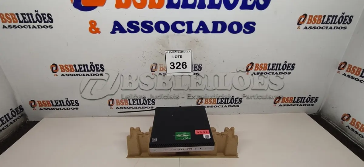 LOTE 326 - 01 CPU HP ELITE DESCK SEM FONTE.  (NO ESTADO EM QUE SE ENCONTRA. SUJEITO A AVARIAS OCULTAS/VISÍVEIS.) BD1050X