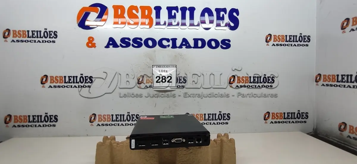 LOTE 282 - 01 CPU HP ELITE DESCK SEM FONTE.  (NO ESTADO EM QUE SE ENCONTRA. SUJEITO A AVARIAS OCULTAS/VISÍVEIS.) BD1049S