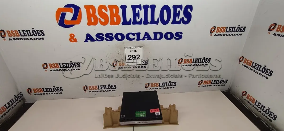 LOTE 292 - 01 CPU HP ELITE DESCK SEM FONTE.  (NO ESTADO EM QUE SE ENCONTRA. SUJEITO A AVARIAS OCULTAS/VISÍVEIS.) BD1071V