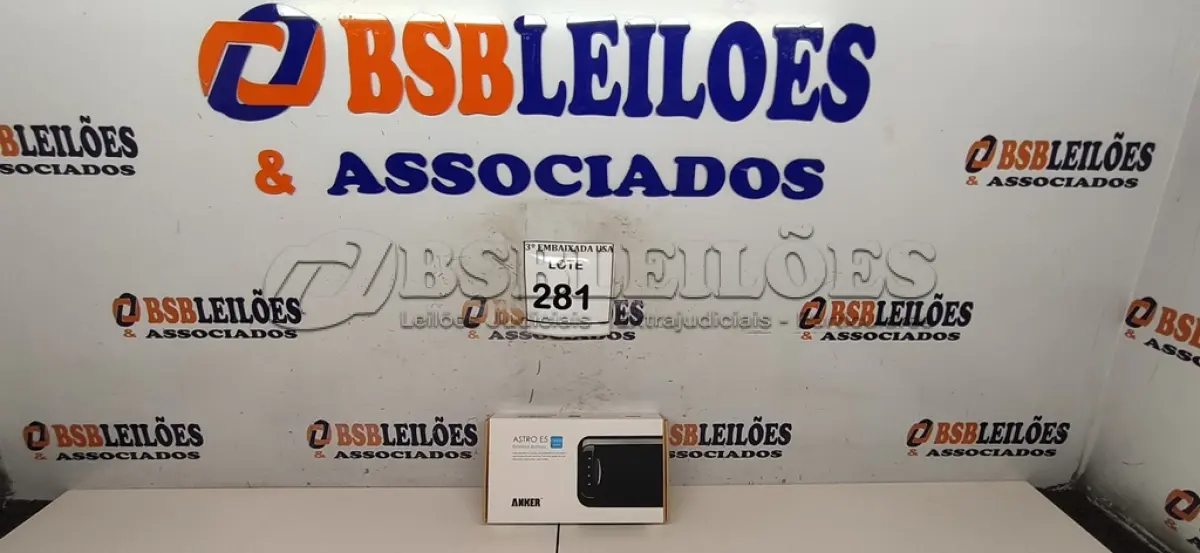 LOTE 281 - 01 ASTRO E5 EXTERNAL BATTERY. (NO ESTADO EM QUE SE ENCONTRA. SUJEITO A AVARIAS OCULTAS/VISÍVEIS.)