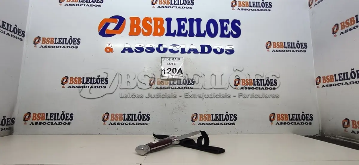 LOTE 120 - 01 FACA IMPORTADA AÇO INOXIDÁVEL CABO EM MADEIRA FULL TANG BAINHA DE NYLON TAMANHO TOTAL 30CM PESO 250G JÁ AFIADA  (NOVO) (NO ESTADO) ATENÇÃO! FAZER A VISITAÇÃO ANTES DE ARREMATAR, NÃO SABEMOS SE FUNCIONA. LEILÃO NÃO TEM GARANTIA E NEM DEVOLUÇÃO, SUJEITO A POSSÍVEIS AVARIAS VISÍVEIS/OCULTAS E/OU AUSÊNCIA DE COMPONENTES.