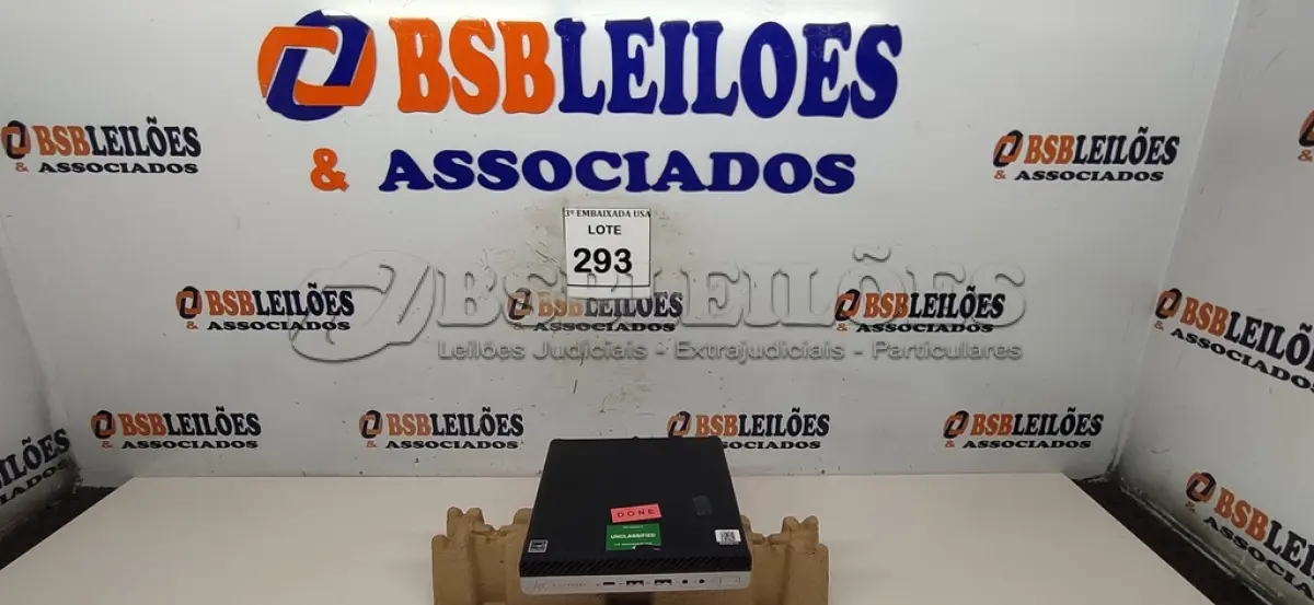 LOTE 293 - 01 CPU HP ELITE DESCK SEM FONTE.  (NO ESTADO EM QUE SE ENCONTRA. SUJEITO A AVARIAS OCULTAS/VISÍVEIS.) BD0551H