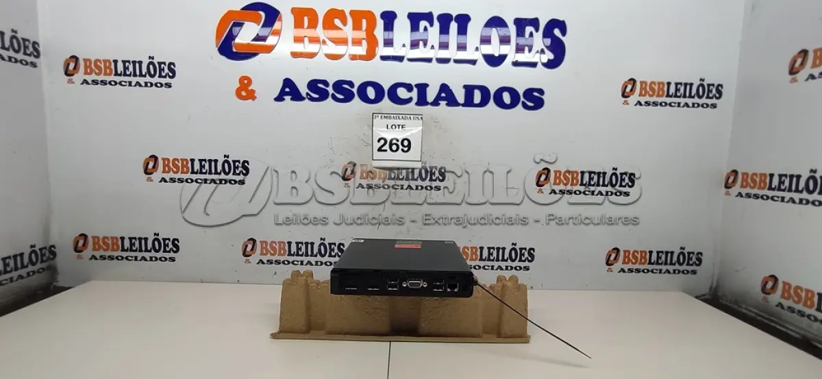 LOTE 269 - 01 CPU HP ELITE DESCK SEM FONTE.  (NO ESTADO EM QUE SE ENCONTRA. SUJEITO A AVARIAS OCULTAS/VISÍVEIS.) BD0078M