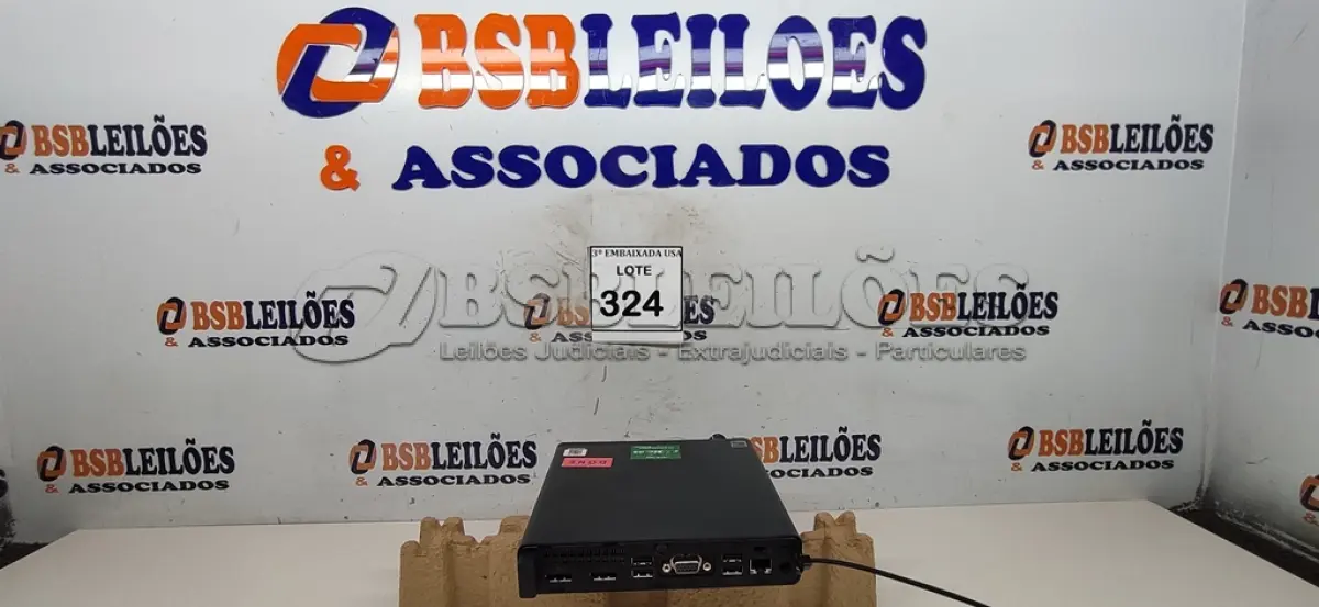 LOTE 324 - 01 CPU HP ELITE DESCK SEM FONTE.  (NO ESTADO EM QUE SE ENCONTRA. SUJEITO A AVARIAS OCULTAS/VISÍVEIS.) BD0548M
