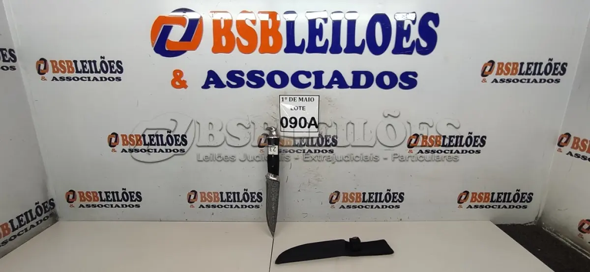 LOTE 090 - 01 FACA IMPORTADA AÇO INOXIDÁVEL CABO EM MADEIRA POMO COM UMA ÁGUIA FULL TANG BAINHA DE NYLON TAMANHO TOTAL 28CM PESO 288G JÁ AFIADA   (NOVO) (NO ESTADO) ATENÇÃO! FAZER A VISITAÇÃO ANTES DE ARREMATAR, NÃO SABEMOS SE FUNCIONA. LEILÃO NÃO TEM GARANTIA E NEM DEVOLUÇÃO, SUJEITO A POSSÍVEIS AVARIAS VISÍVEIS/OCULTAS E/OU AUSÊNCIA DE COMPONENTES.